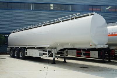 China 42000 Liters Fuel Delivery Truck / Petroleum Tanker Trailer 42m3 6 Compartments for sale