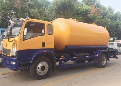 China Propane Butane Delivery LPG Gas Tanker Truck With Flow Meter Corken Blackmer Pump for sale