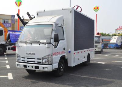 China Pantalla a color al aire libre publicitaria móvil de la elevación P6 de la exhibición del camión de la cartelera del LED con la etapa en venta