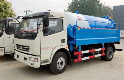 China Dongfeng 3m3-5m3 High Pressure Jetting Sewage Suction Truck Sewer Cleaning for sale