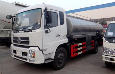 China Camión de la leche del aislamiento del camión de reparto de la leche de Dongfeng 4X2 10000 litros de tanque de acero inoxidable en venta