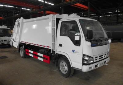 China ISUZU 4-5 Ton Self Compressing Garbage Compector Truck 5CBM 4*2 Waste Removal Truck for sale