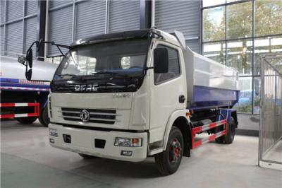 China Side Loading Garbage Compactor Truck Dongfeng 4X2 8CBM Carbon Steel Waste Truck for sale