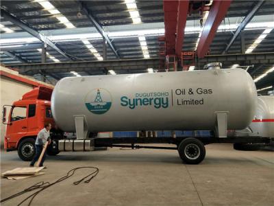 China 50000 Lites LPG Gas Storage Tank For Filling Plant , Liquid Propane Tank for sale