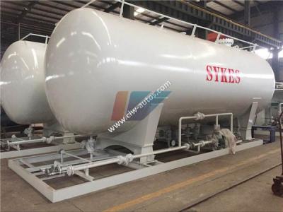 중국 탄소 강철 가스 주유소를 요리하는 저장 탱크 40000 리터 20MT LPG 가스 판매용