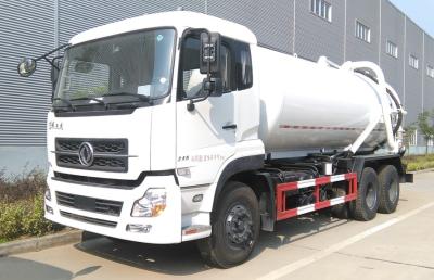 China Dongfeng 18cbm 18000 Liters Road Cleaning Truck 18t 20 Tons Fecal Sewage Suction Truck for sale