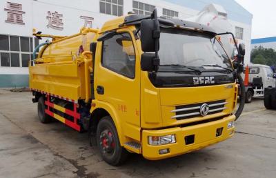 Cina Lavaggio e pulizia ad alta pressione del carro armato di acque reflue di Dongfeng 2cbm in vendita