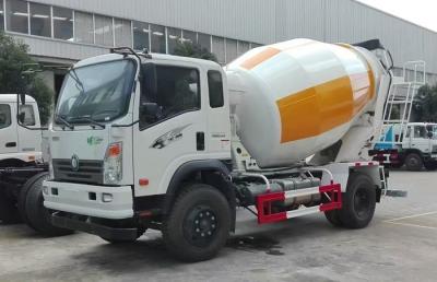 China Sinotruk 6cbm Concrete Transit Mixer Truck Construction Concrete Transport Truck for sale