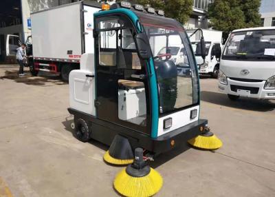 China New Mini Electric Mechanical Sweeper Truck Street Cleaning Aluminum Alloy Frame for sale
