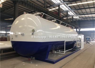 China 40000L Mobile LPG Bulk Storage Tank Custom Logo And Color With 2 Filling Scales for sale