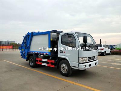 China Rear Loader Garbage Compactor Truck For Efficient Refuse Collection And Transportation for sale