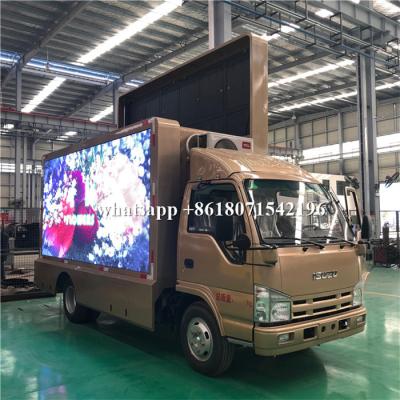 China Caminhão de anúncio móvel 5995×2190×3300mm do quadro de avisos do desdobramento do diodo emissor de luz para a mostra de estrada à venda