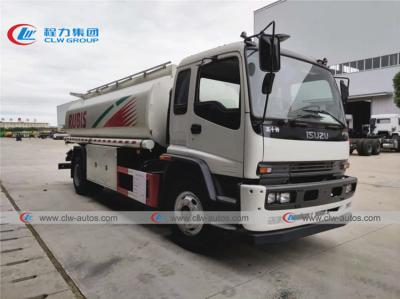 China 205hp ISUZU FTR 15K Liters 15T Fuel Delivery Truck for sale