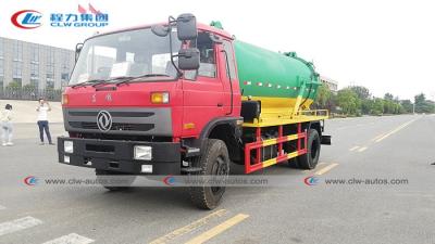 중국 동풍 10000 리터 10m3 하수 흡수 트럭 판매용