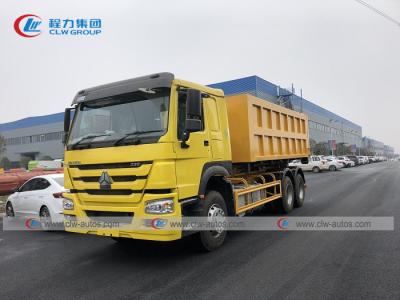 China Camiones de la eliminación de desechos de la elevación 16t del gancho de Howo 20m3 20cbm en venta
