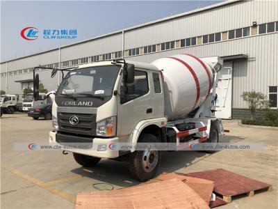 China Forland 5cbm 6cbm Mixer Drum Cement Mixer Truck for sale