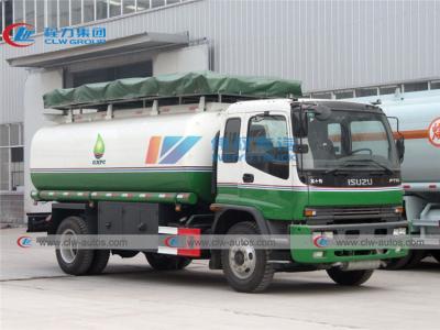 China sistema de distribución del aceite de 10000L Isuzu Fuel Delivery Truck With Censtar Tokheim en venta