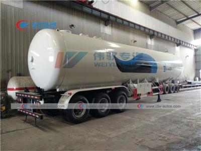 China 30 Tons 59600 Liters LPG Tank Trailer For Nigeria for sale