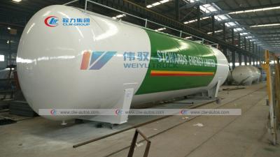 China 12000L 60T LPG Gas Storage Tank For Liquid Petroleum Gas Filling Plant for sale