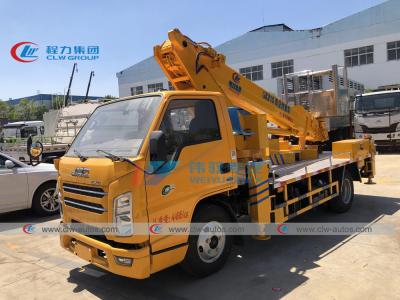 China 21 camión aéreo telescópico de la plataforma del brazo recto del metro JMC en venta