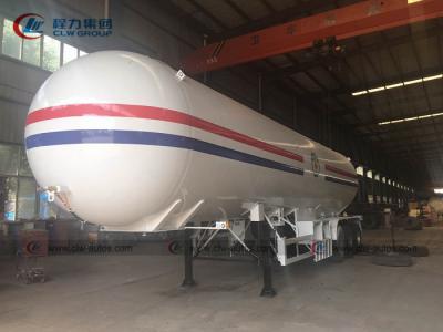 중국 3대 축 30mt 60m3 액체 프로판 운송 트레일러 판매용