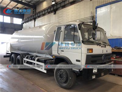 China Dongfeng 20m3 10 Ton Mobile Cylinder Filling Bobtail Delivery Truck for sale