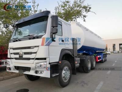 Chine 3 huile de l'axe 38cbm 50cbm réapprovisionnant en combustible semi le camion de remorque à vendre