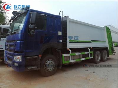China China HOWO 18m3-20cbm Compactor Refuse Transport Trucks 6*4 Compressed Garbage Waste Collection Dustcart Truck for sale