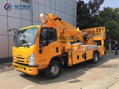 Chine Camion droit de plate-forme de travail aérien de boom d'Isuzu 98HP à vendre