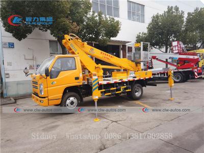 Κίνα Τηλεσκοπικό εναέριο φορτηγό πλατφορμών εργασίας Jmc 4x2 προς πώληση