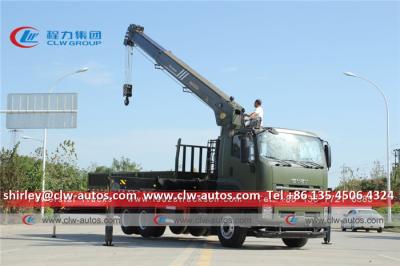 China ISUZU 6x4 Truck Mounted 16 Tons Palfinger Telescopic Boom Crane for sale