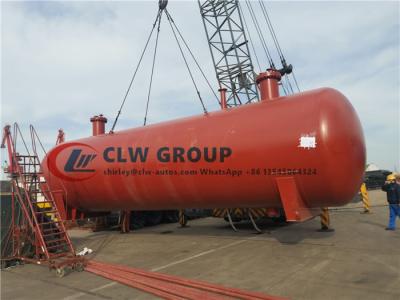 China Carbon Steel 80000L 40MT Buried LPG Gas Storage Tank for sale