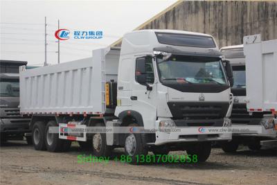 China LKW Sinotruk Howo 8x4 420HP 50 Ton Heavy Duty Dump Tipper zu verkaufen
