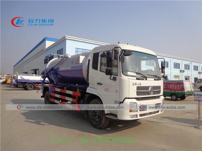 China Dongfeng Tianjin 4x2 4x4 LHD Vacuum Sewage Suction Tanker Truck for sale