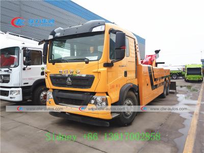 China Camión de auxilio resistente Tow Truck de Sinotruk Howo 6X4 20T en venta