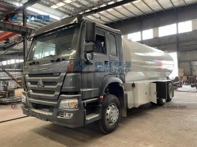 China 24cbm 12mt Sinotruk HOWO 6X4 Gas Cylinder Filling Truck for sale