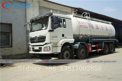 China Shacman 8X4 17000 Liters Bulk Cement Tanker Truck for sale