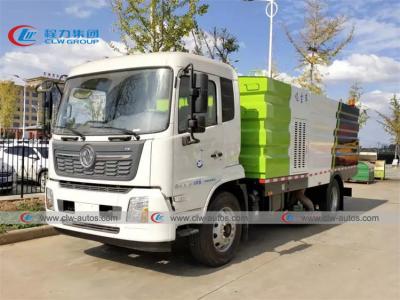 China 12T Dongfeng Vacuum Road Cleaning Truck With Separated Suction Hoses for sale