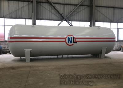 China Horizontal Stationary 25cbm 2100mm Propane Gas Storage Tanks for sale