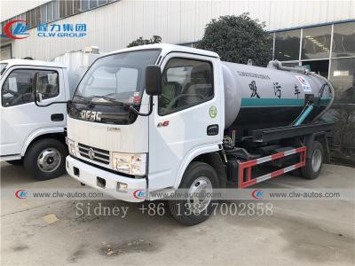 China Dongfeng Duolika 4X2 Vacuum Sewer Suction Truck for sale