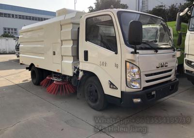 China JMC 4X2 LHD Diesel Engine Vacuum Road Sweeper Truck for sale