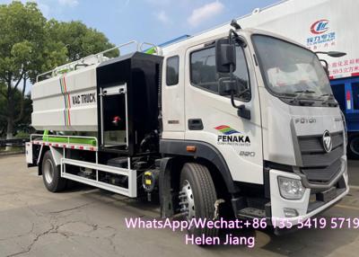 China RHD FOTON HOWO JAC 4x2 12 Tons Vacuum Sewage Suction Truck for sale