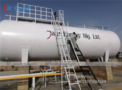 China 25T 30T horizontales Q345R über Grund-LPG-Behälter zu verkaufen