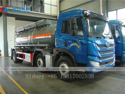 China Euro 3 FAW 6x2 Chemical Transport Truck For Sulfuric Acid for sale