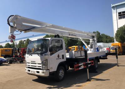 China Japan ISUZU 4x2 6 Wheeler 20 22 Meter Telescopic Boom Lift Truck for sale