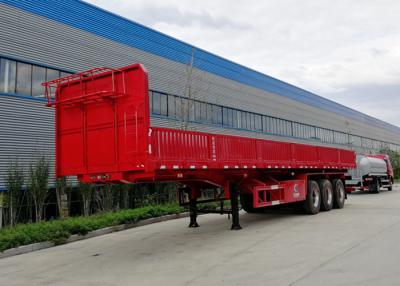 China BV Approval 60T Payload 40FT Tri Axle Dropside Trailer for sale