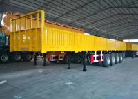 Κίνα 45FT δευτερεύον ρυμουλκό πτώσης 4 αξόνων με το ωφέλιμο φορτίο 60000kg προς πώληση