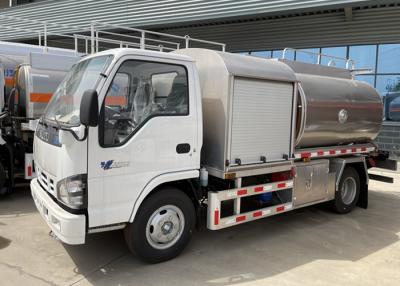 Cina ISUZU 6 spinge il camion di rifornimento di carburante di aviazione del combustibile del GETTO A1 della lega di alluminio in vendita