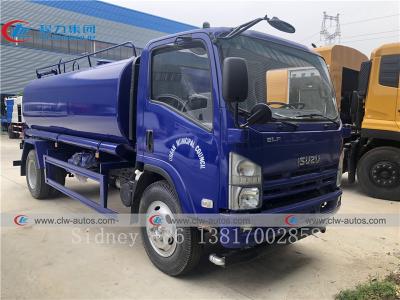 China LHD ISUZU ELF 10CBM Tank Water Sprinkler Truck for sale