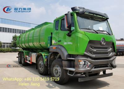 China Sinotruk HOHAN 8x4 12 Wheeler Sewage Suction Self Dumping Truck for sale
